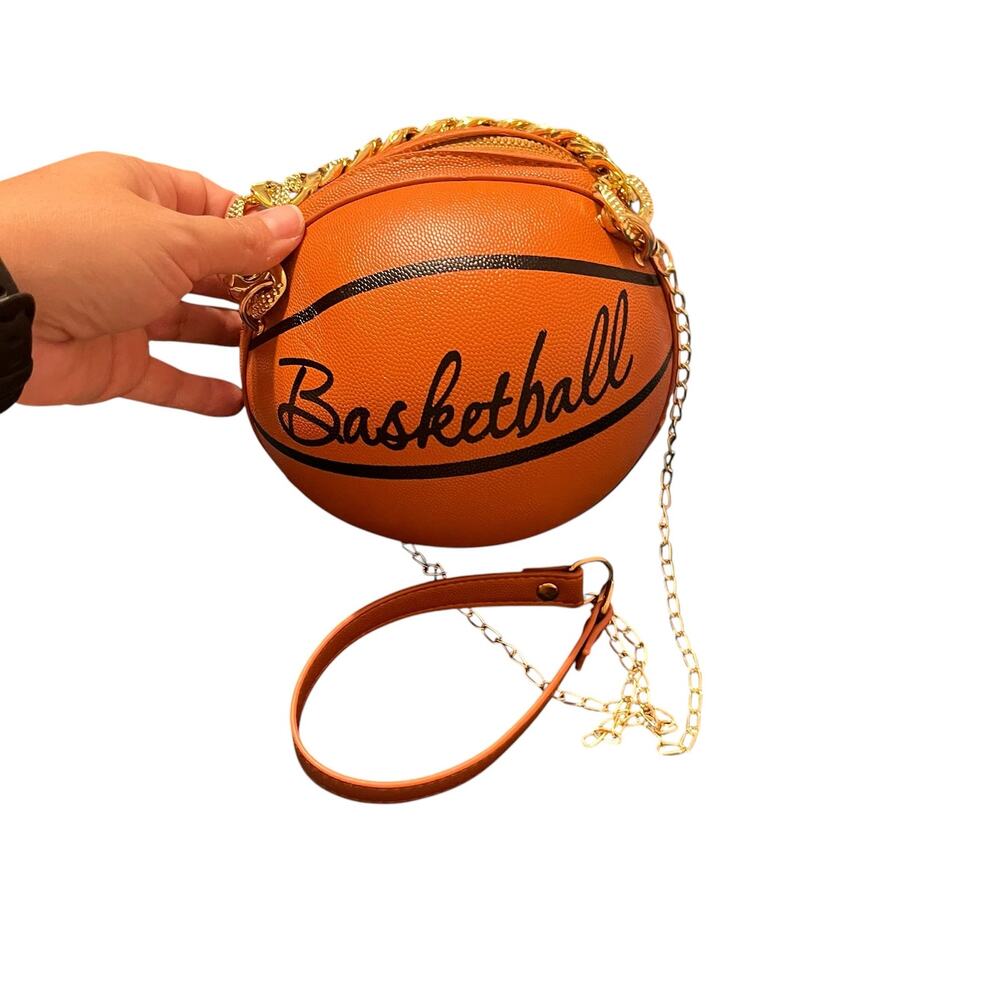 Novelty Basketball Crossbody Bag Purse Trendy
